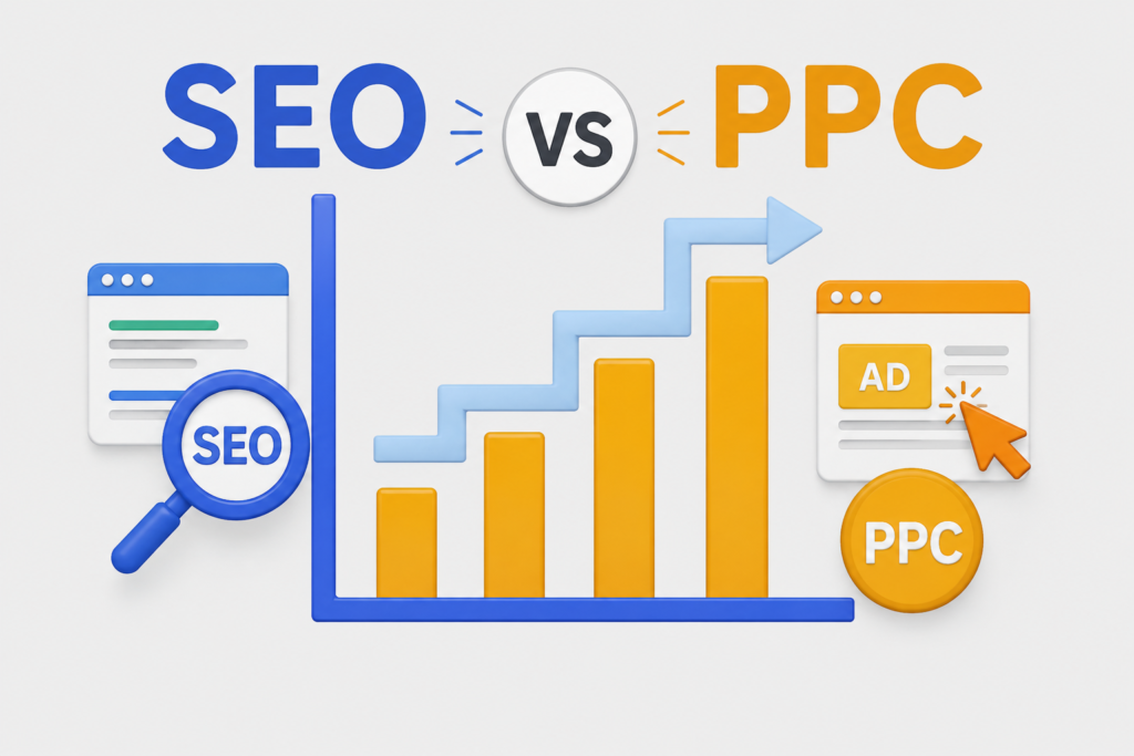 SEO vs PPC: Which is Best for Your Business in 2026 (& When) 1 SEO vs PPC
